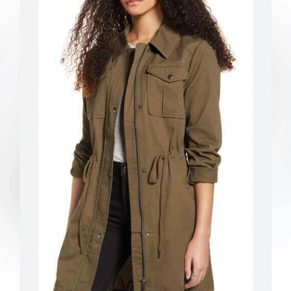 bp Jackets & Blazers - BP Utility Jacket Army Green Barn Jacket Outdoors Forest Woods Gorpcore Military